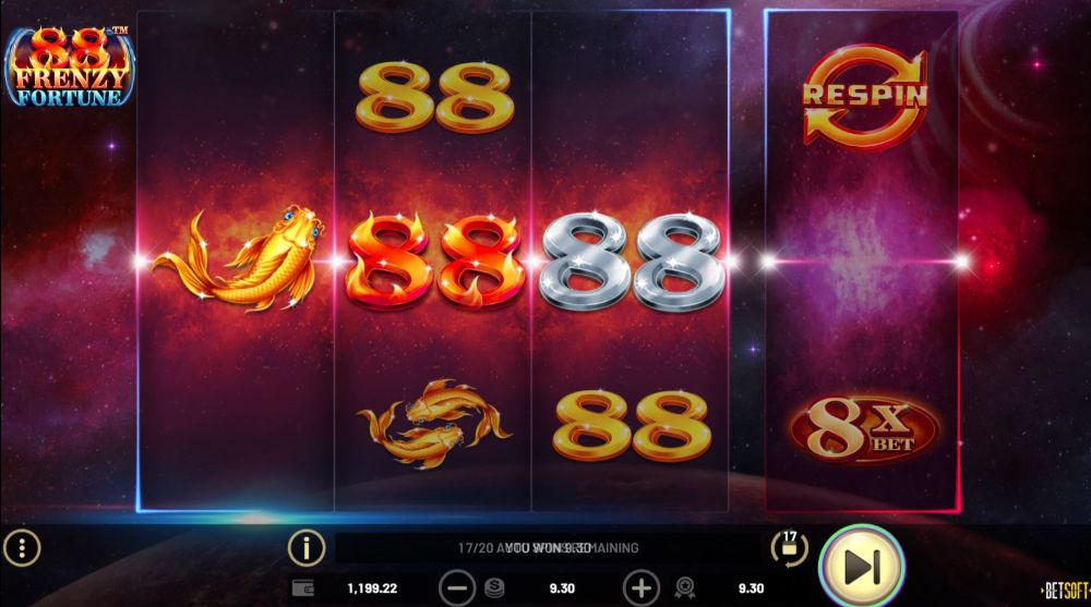 88 frenzy fortune slot betsoft