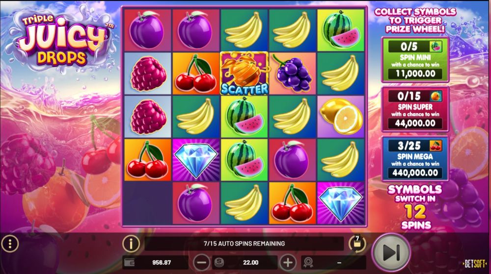 triple juicy slot machine
