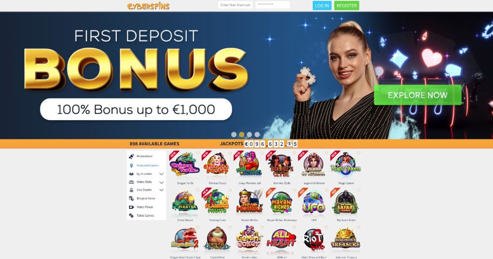 cyberspins casino bonus