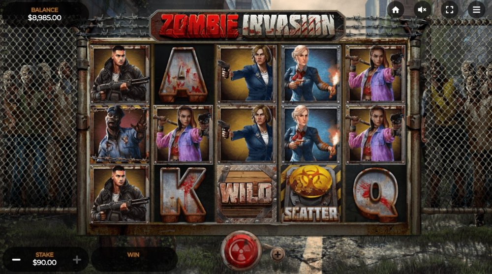 zombie invasion slot