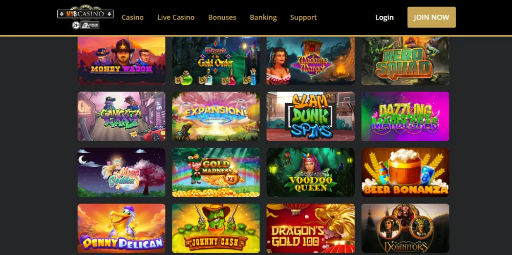 myb casino website