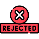 rejected icon
