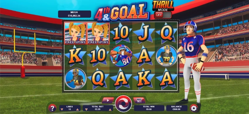 4th & Goal Slot