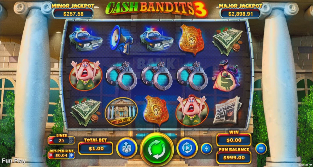 Cash Bandits 3 Slot