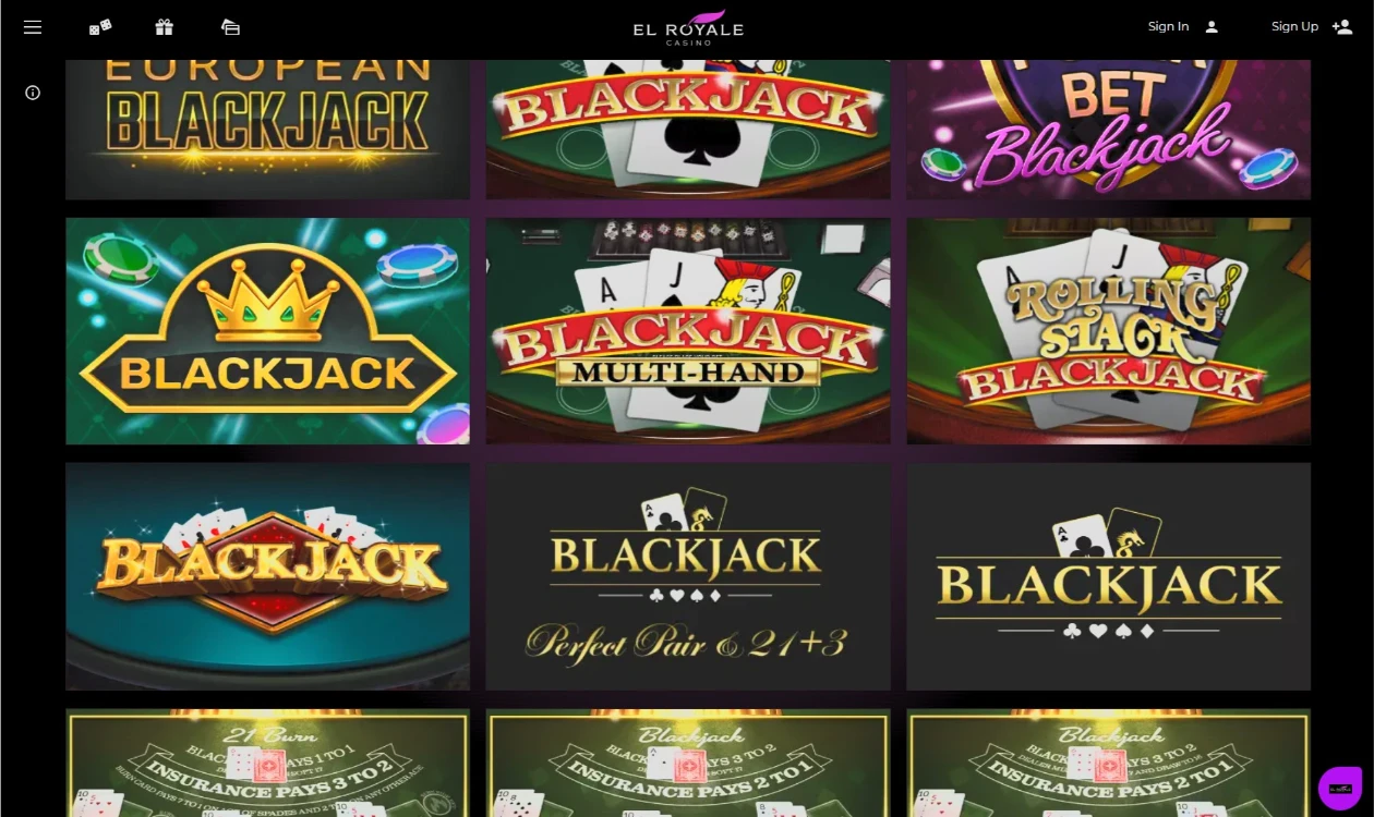 Live Dealer Blackjack