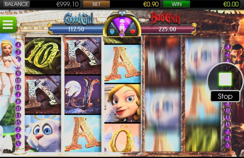 good girl bad girl slot