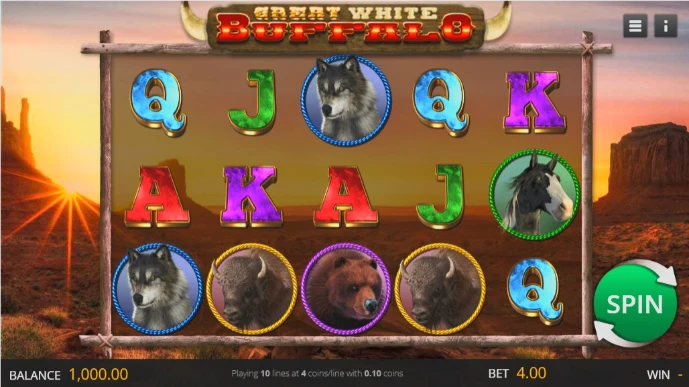 Great White Buffalo Slot