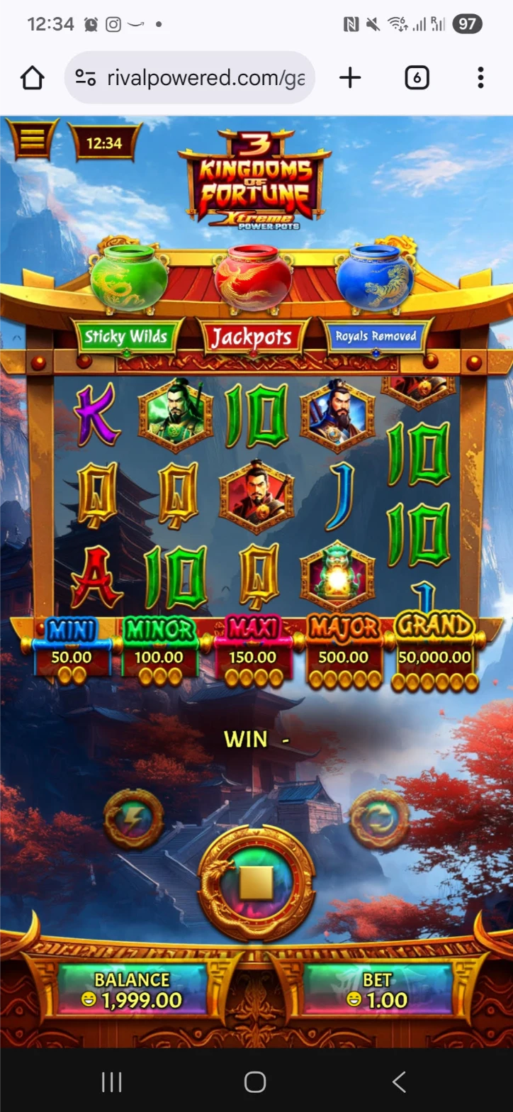 Kingdom of Fortunes 3 on Samsung S24 Ultra