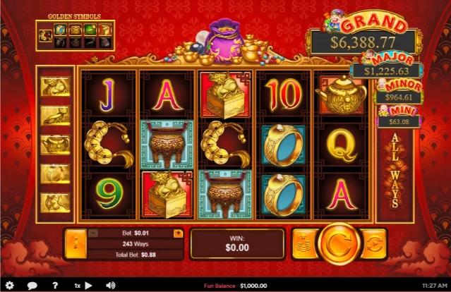 Plentiful Treasure Slot