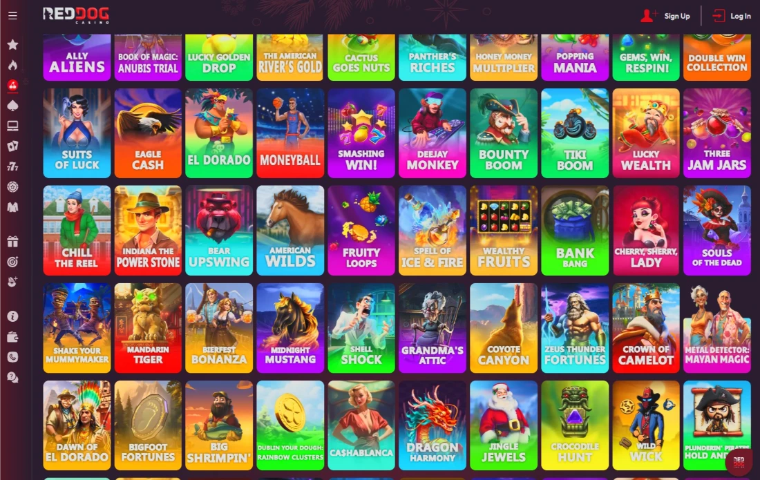 red dog casino slots 2026