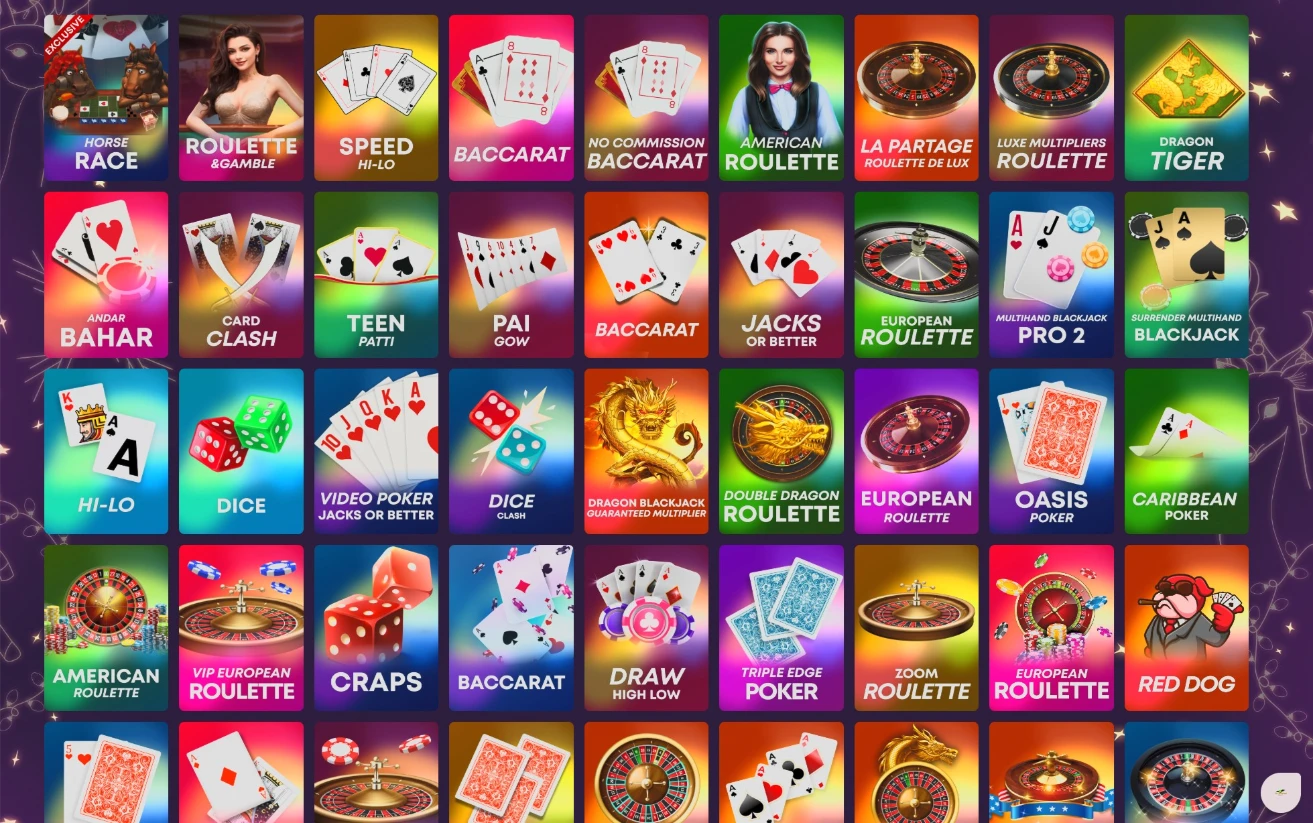 Shazam Table Games Collection