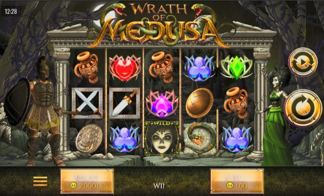 Wrath of Medusa Slot
