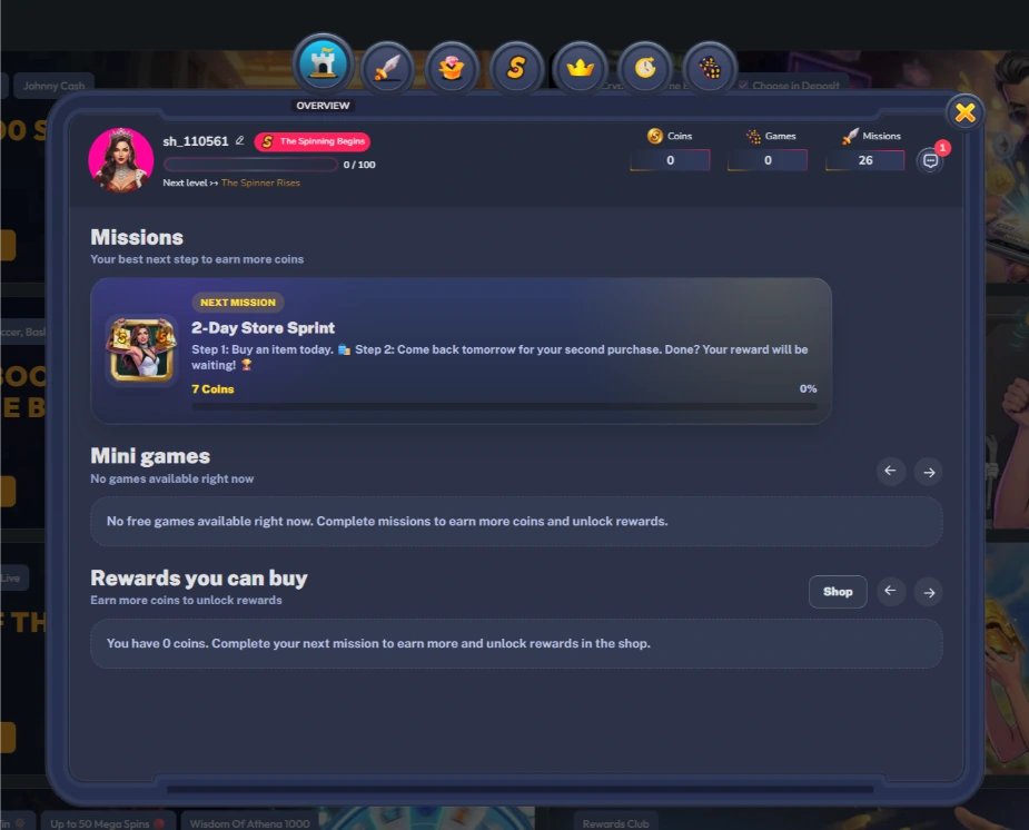 SpinHub Rewards Club